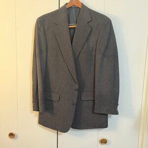 Ron Chereskin Luxurious Lambswool & Cashmere 3 btn Sport Coat Blazer 42